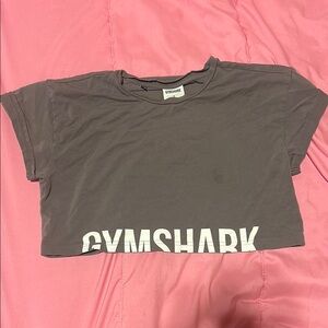 Gymshark Gray Cropped T-Shirt